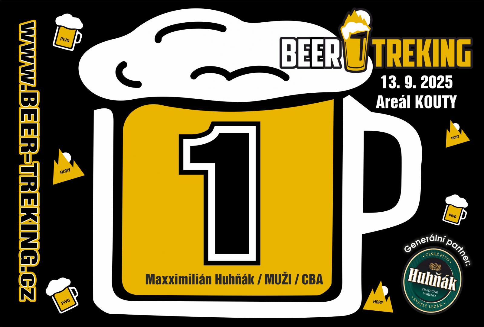 Startovní číslo jen pro ty co se registrují on-line do dnešní 20.hodiny