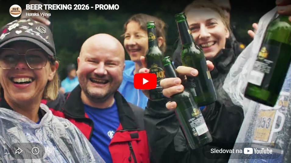 On-line registrace do závodu BEER TREKING 2026 SPUŠTĚNA