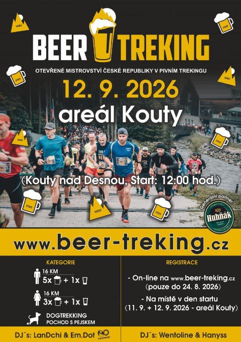 BEER TREKING 2026 - nejnovější info