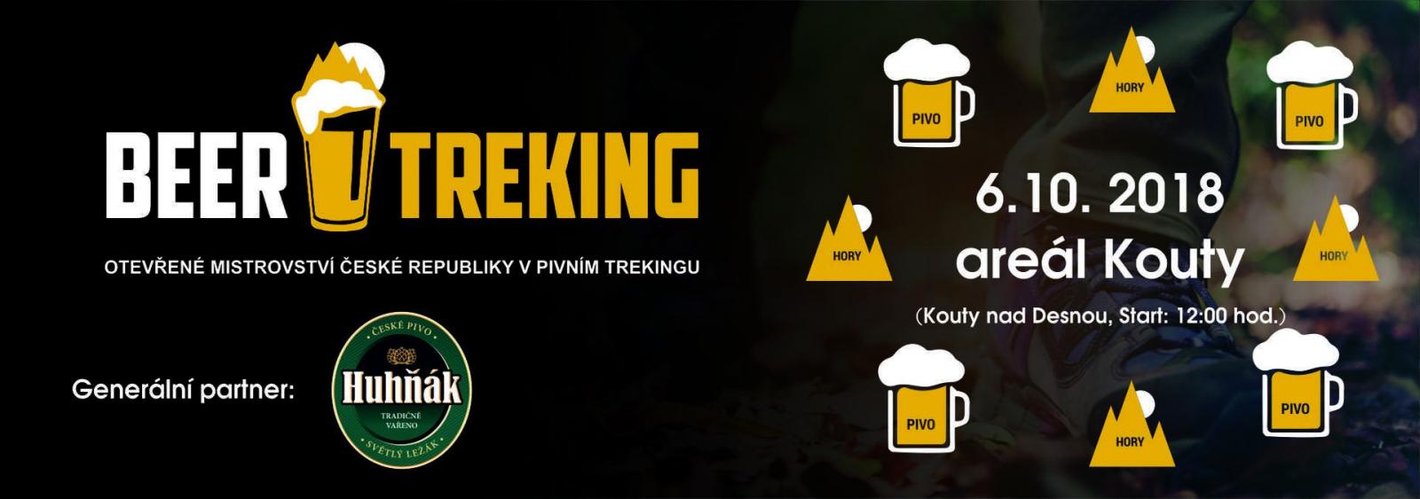 Letošní Beer treking odstartuje 6.10.2018!