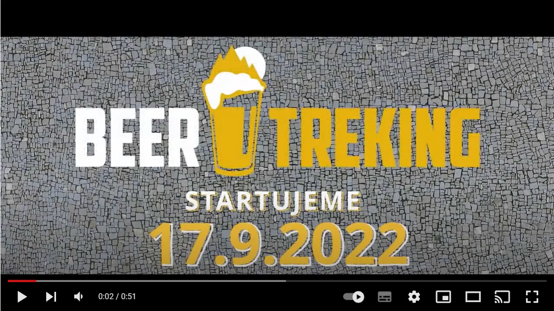 REGISTRACE DO BEER TREKINGU 2022 SPUŠTĚNA