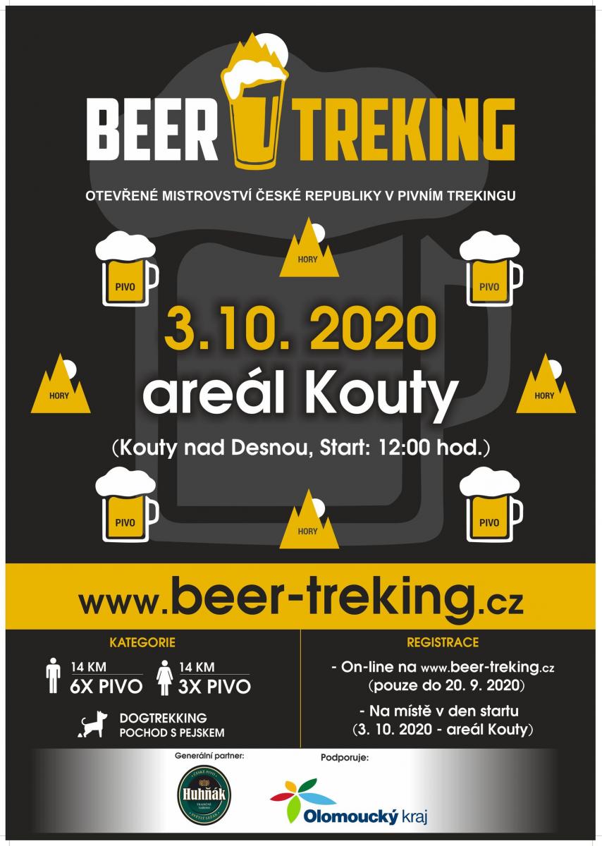 16dnů zbývá do konce on-line registrace Beer trekingu 2020